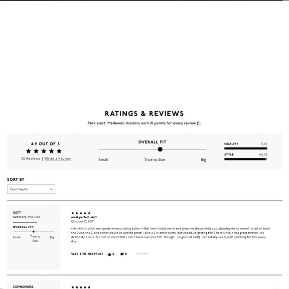 Madewell Black Denim Mini Skirt snaps up - Picture 8 of 8